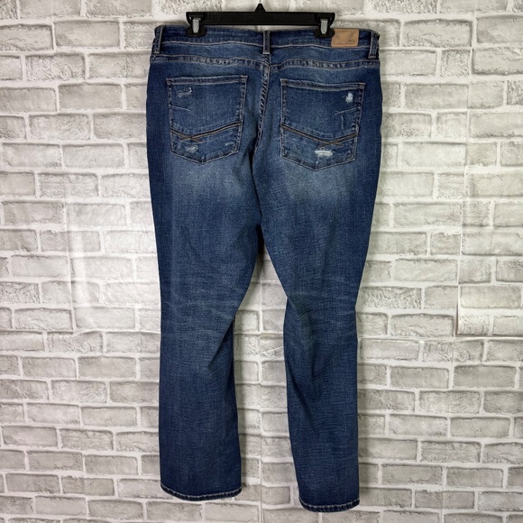 BKE Women's Boot Cut Jeans - Dark Blue - Picture 4 of 12